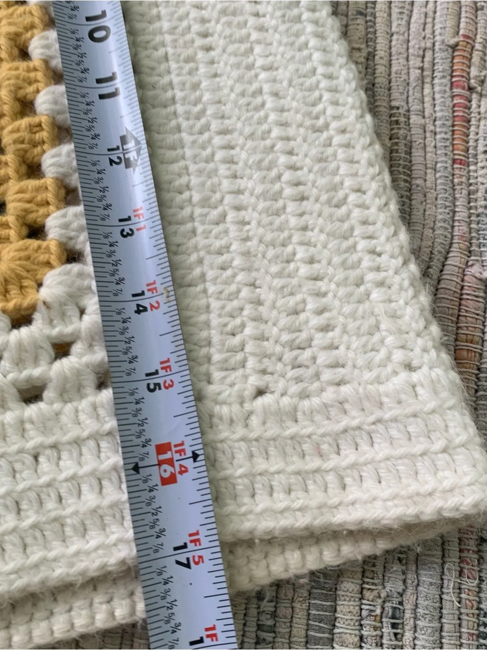 Handmade crochet vest Xs